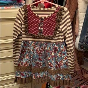 Mustard Pie Peplum top-4T